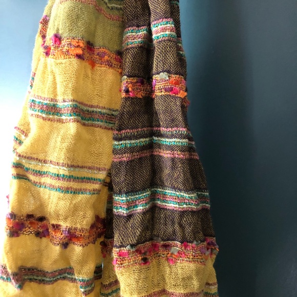 Boho stripe scarf - Picture 3 of 3